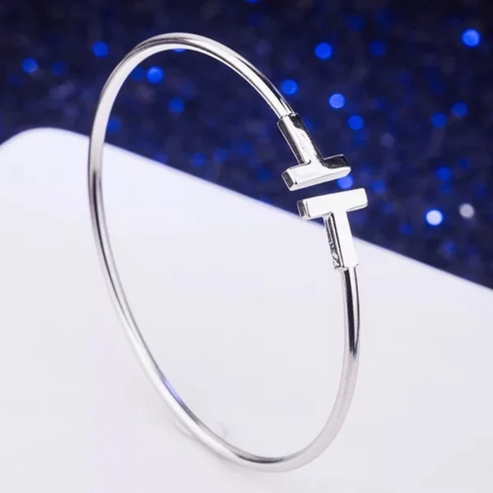 Tiffany T Wire Bracelet (dupe)